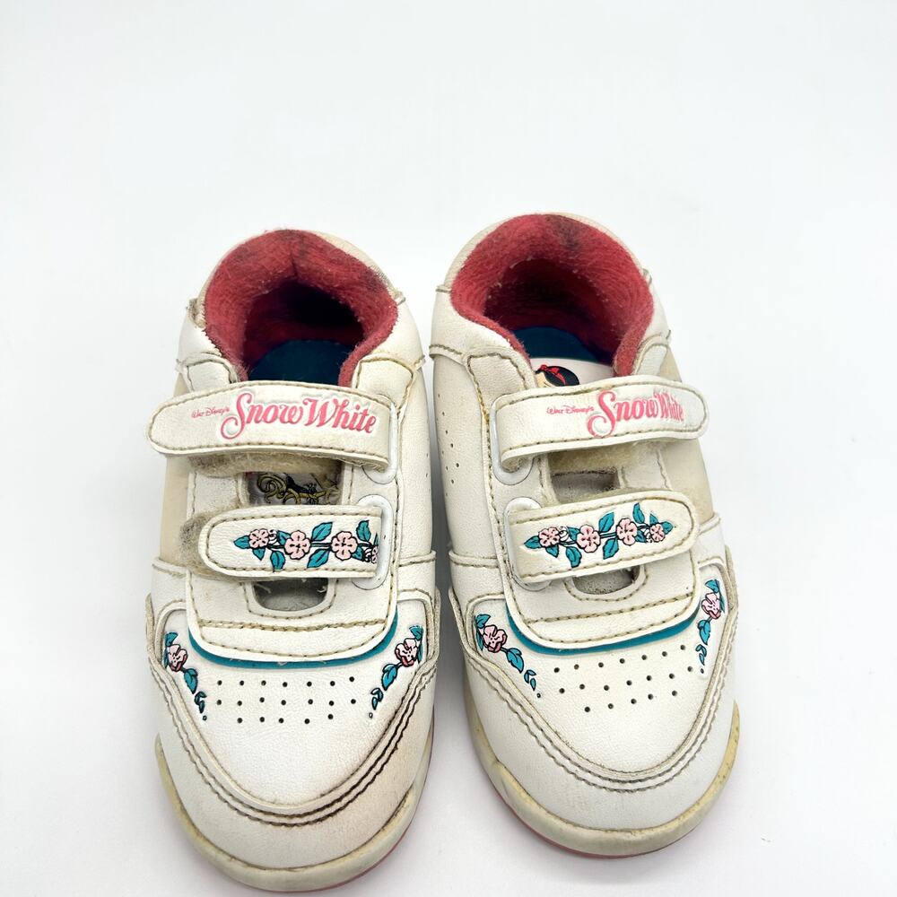 Vintage Snow White Sneakers 90's Y2K Disney Princess Girl Baby Toddler Shoes 4 - Picture 12 of 12